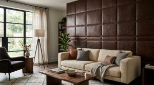 Leather Wall Panels