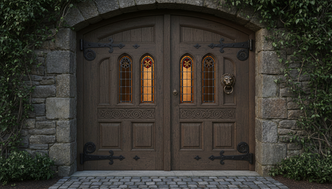 Double-Leaf Wooden Doors