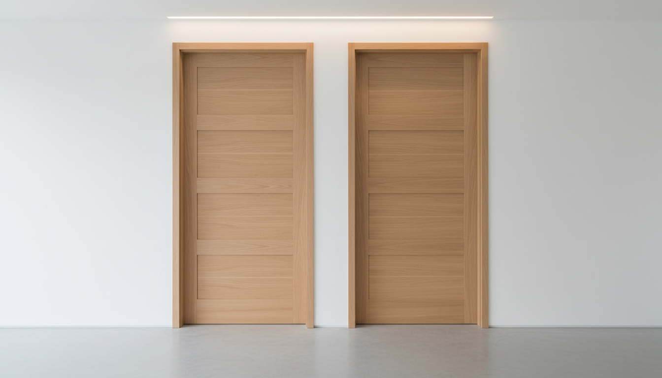 Minimalist Panelled Doors