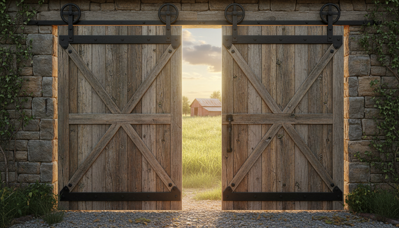 Rustic Barn-Style Doors