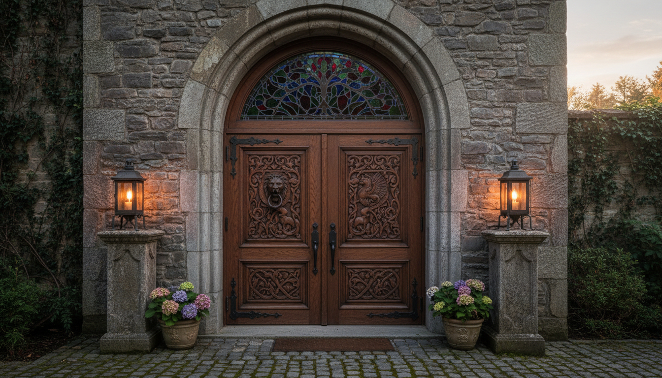 Traditional Wooden Main Doors 