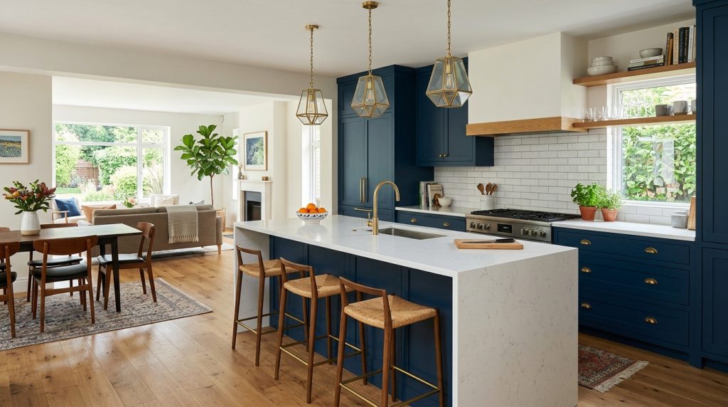 20 Modern Open Kitchen Design Ideas for 2026 | Ventura India