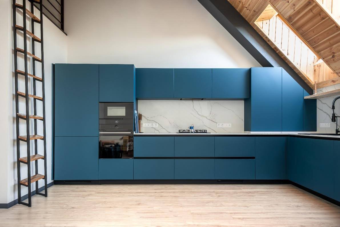 L-Shaped Open Kitchen Models