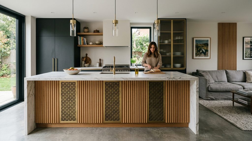 20 Modern Open Kitchen Design Ideas for 2026 | Ventura India