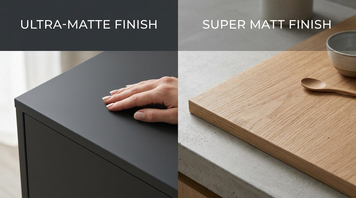 Ultra-Matte & Super Matt Finishes