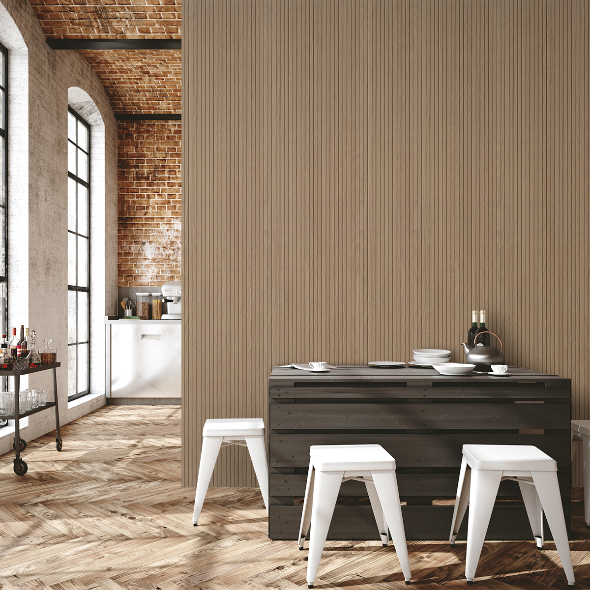 L15-144 (Wood Louver Collection)