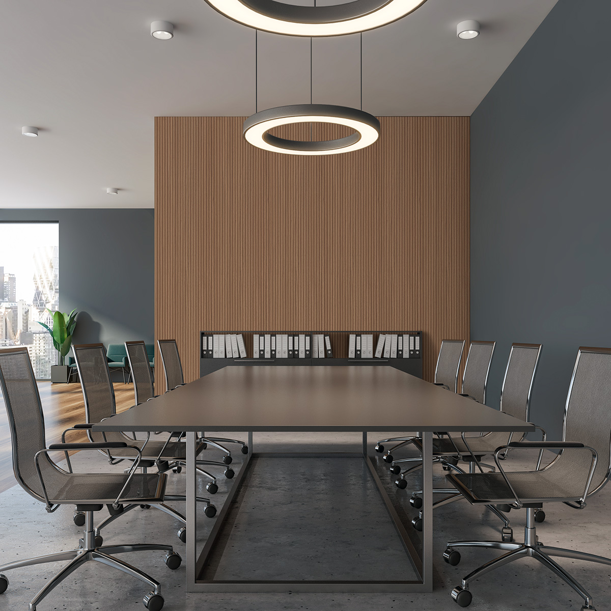 L16-164 (Wood Louver Collection)