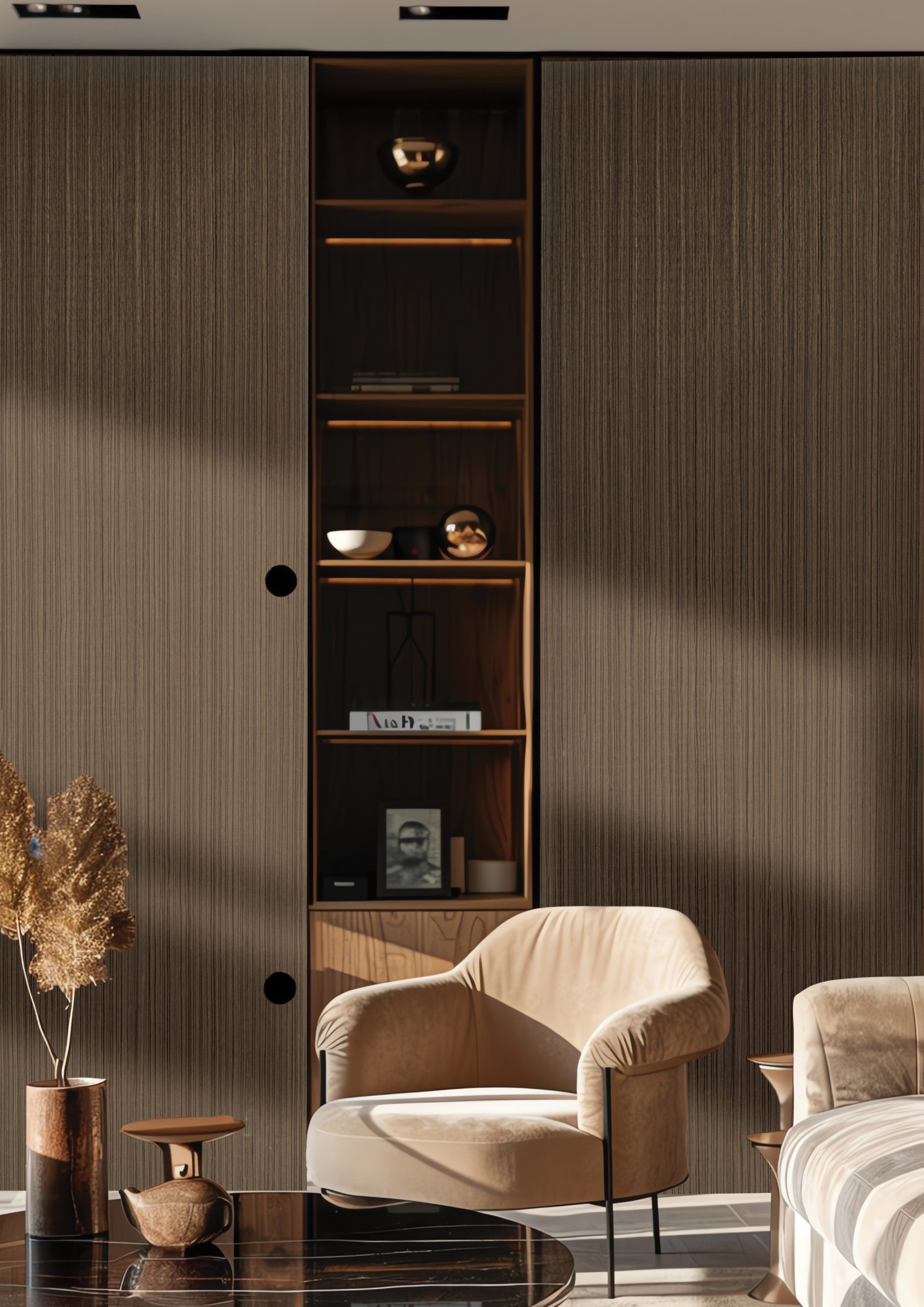 SWISS WALNUT QTR. VENEER