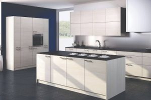 White Laminates for Modular Kitchens